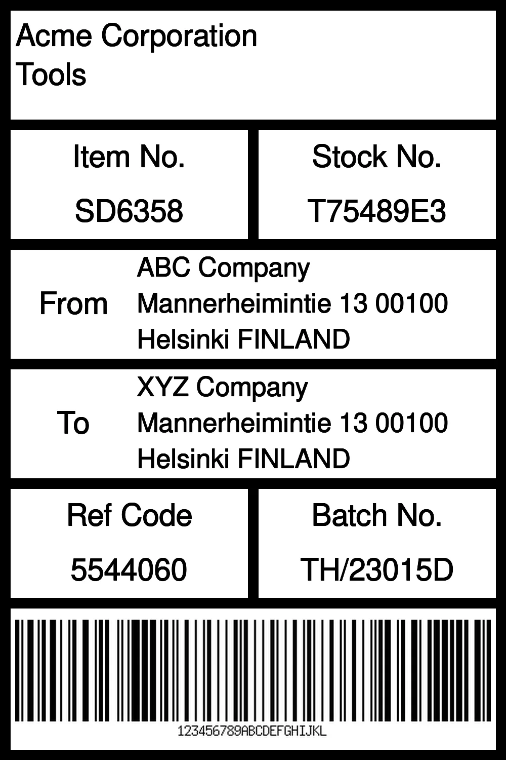 Example output image